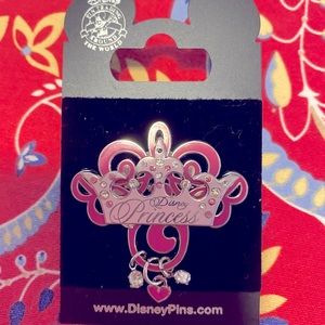 Disney Princess crown pin with jewels